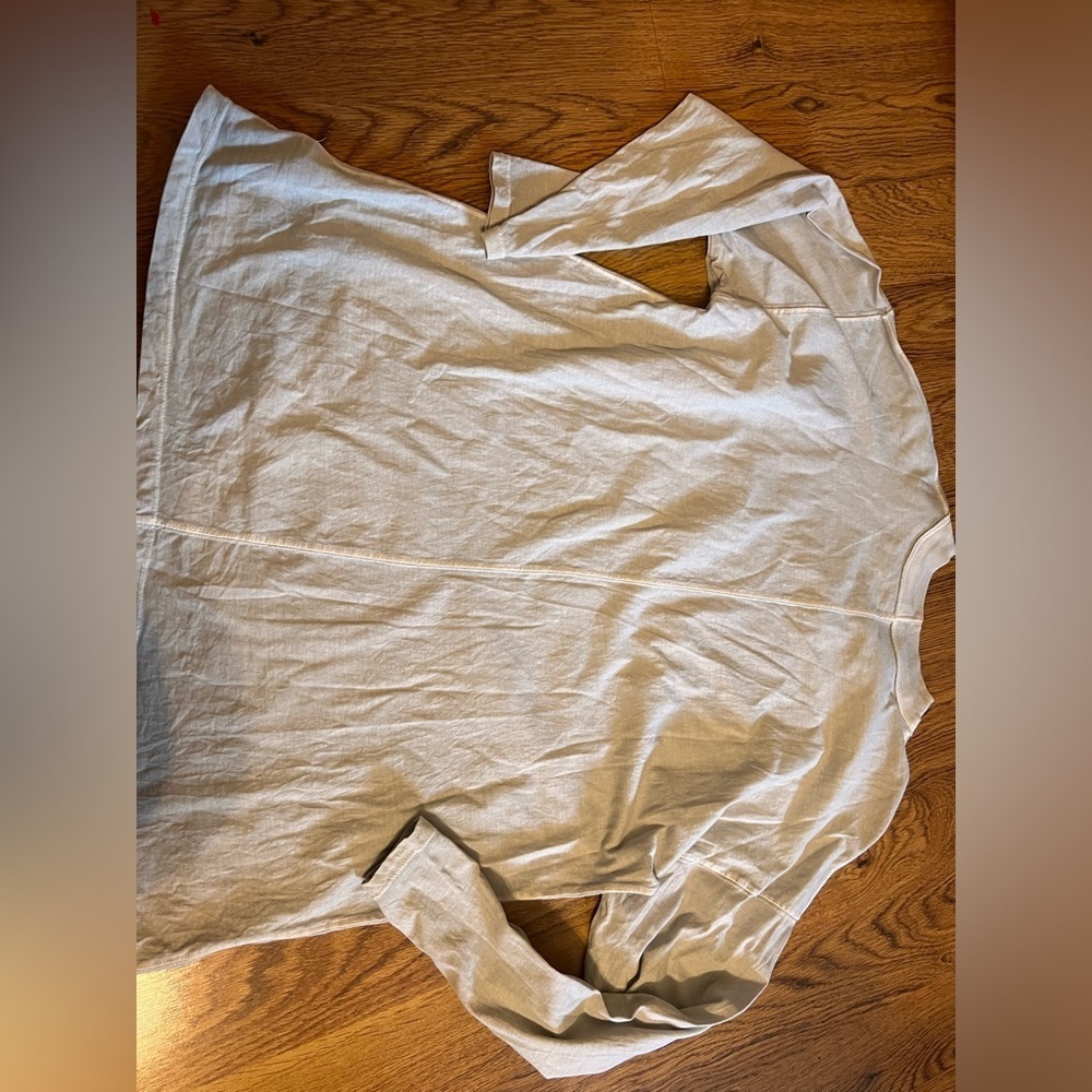 Free People we the free lightweight long sleeve pullover top small soft comfy - Picture 4 of 5